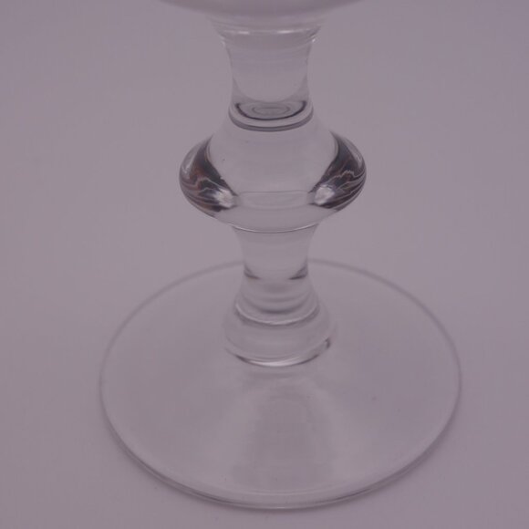 Set of Four(4) Small Delicate Glasses with Pattern - Picture 8 of 16